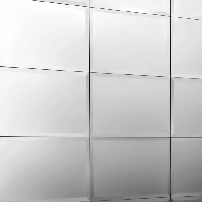 48 X 33 Large Mirror Tiles Silver Mirrored Rectangle Bevelled Wall My Furniture 48 X 33 Large Mirror Tiles Silver, Extra Large Mirror Wall Tiles