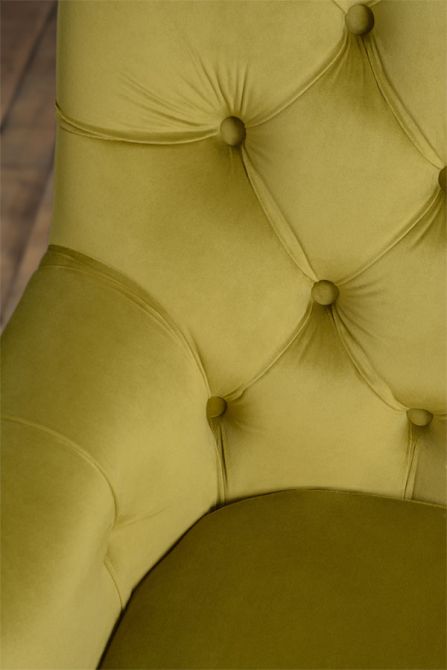 Laterna Lounge-Sessel mit Knopfheftung - Olive - Bild #0