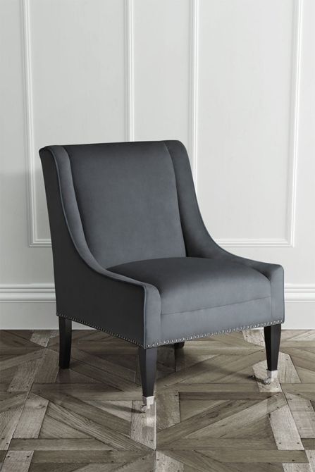 Lauren Lounge Chair Smoke - Image #0