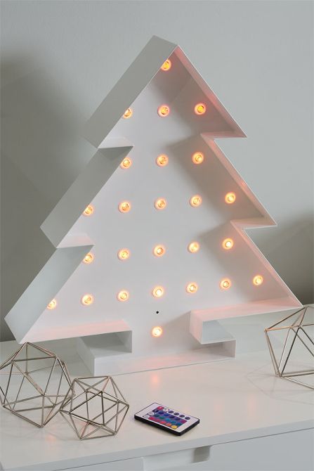 Meerkleurige LED Kerstboom - Beeld #0