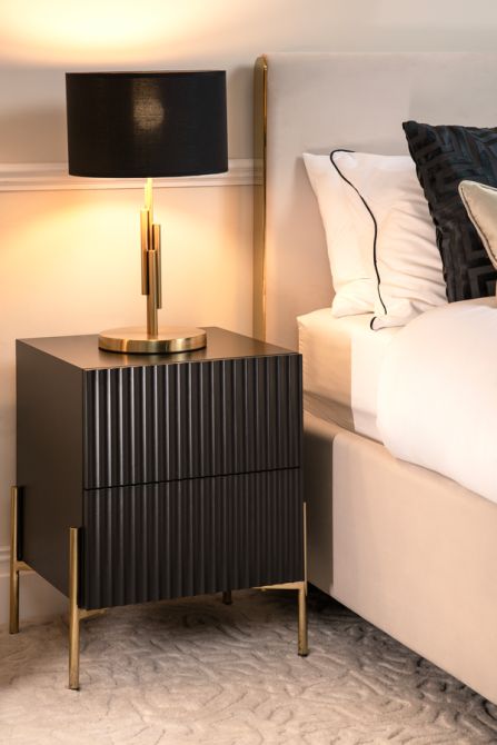 Lexington Sängbord - Svart-view2