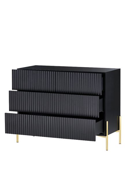 Lexington Comò/Cassettiera - Nera-view3