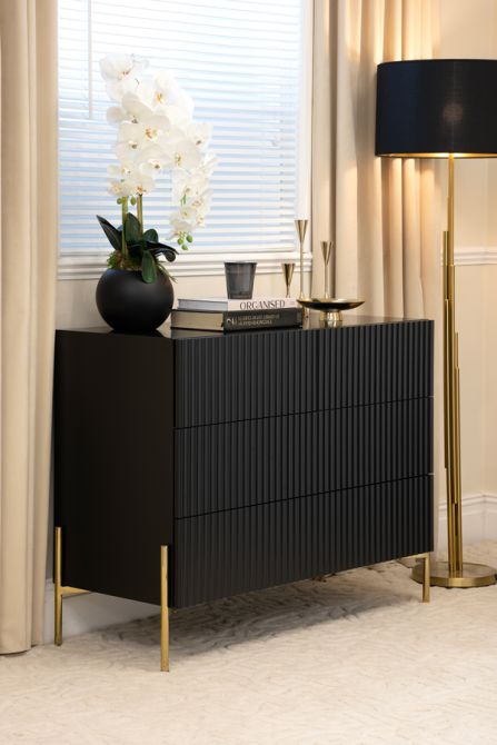 Lexington Comò/Cassettiera - Nera-view2