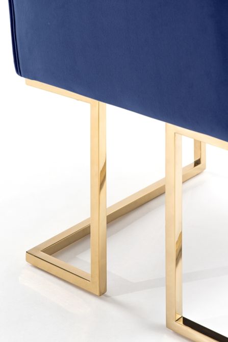 Lorenzo Dining Chair - Navy Blue - Image #0