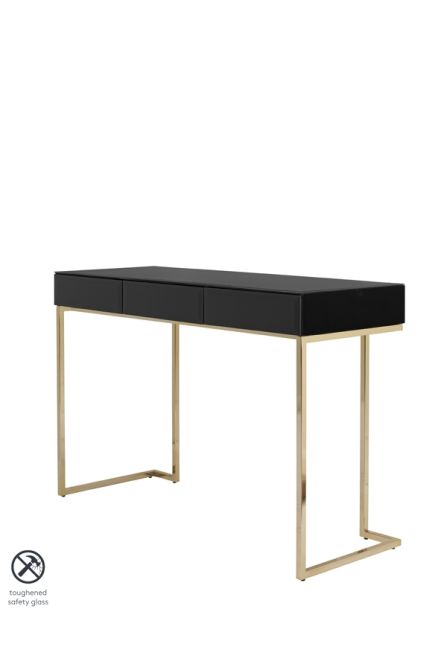 Lorenzo Black Glass Console Table /console table / My Furniture