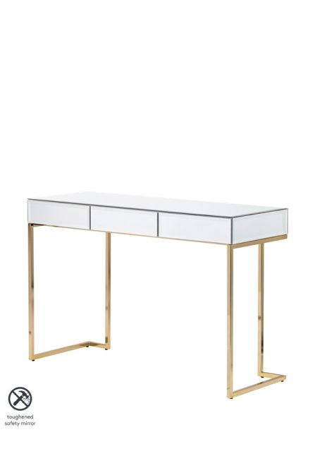 Lorenzo Mirrored Console Table