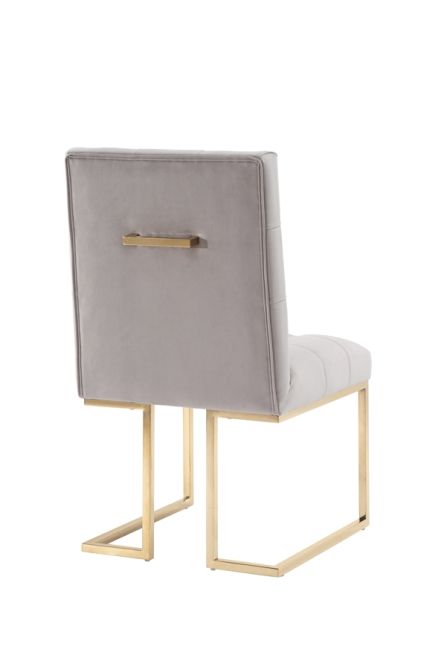 Chaise de salle à manger Lorenzo - Gris colombe - Image #0
