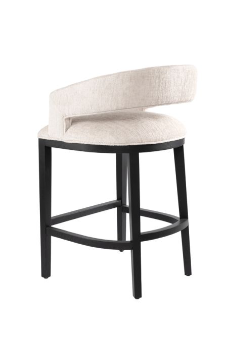 (ID:37443-37444) Set of 2 Madison Counter Stools MR-20 - Light Taupe-view2