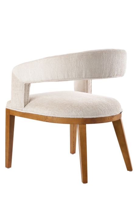 Madison Sedia da pranzo - Talpa chiaro - Castagno-view4