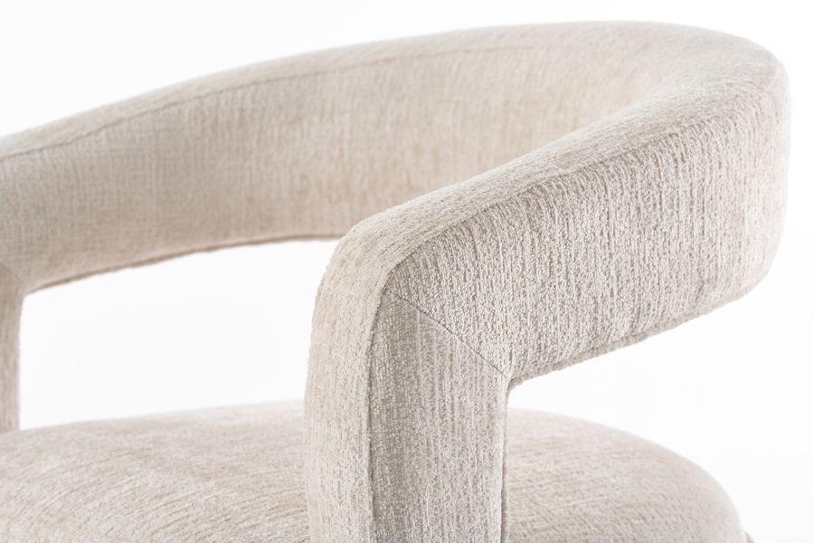 Madison Sedia da pranzo - Talpa chiaro - Castagno-view6