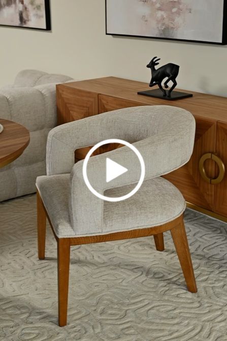 Madison Sedia da pranzo - Talpa chiaro - Castagno-view5