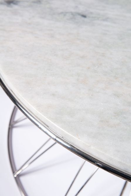 Mali Table basse en argent-view3
