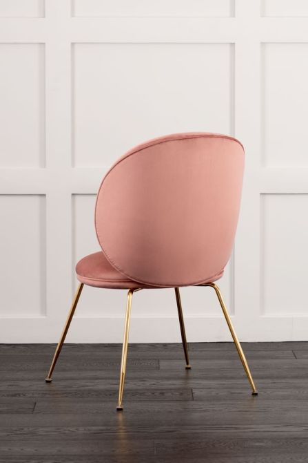 Mantis Dining Chair - Blush Pink - Image #0