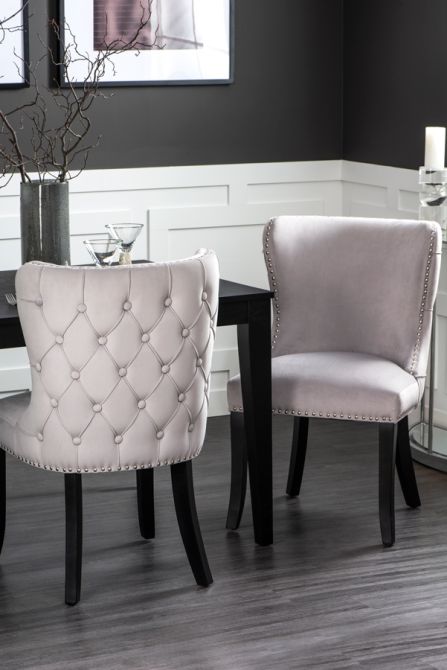 Margonia Dining Chair - Dove Grey - Image #0