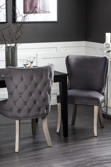 Margonia Matstol – Storm Grey - Tennfärgade Ben-view2