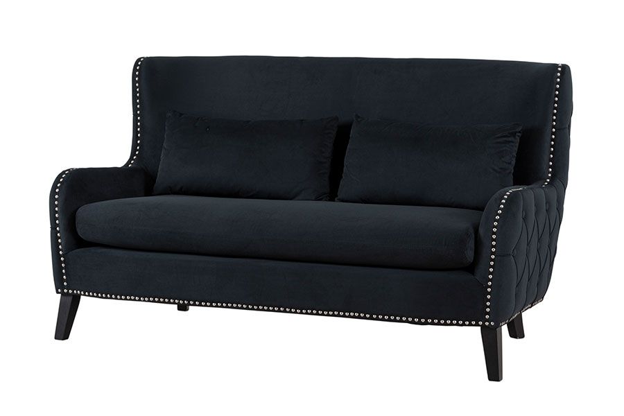 Margonia 2-Sitzer Sofa - schwarz - Bild #0
