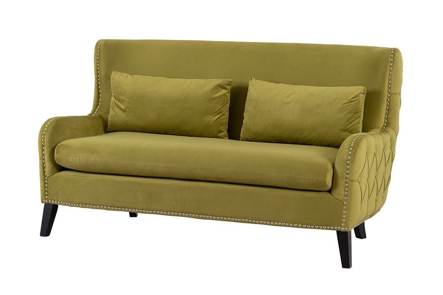 Margonia Two Seat Sofa - Olive-view3