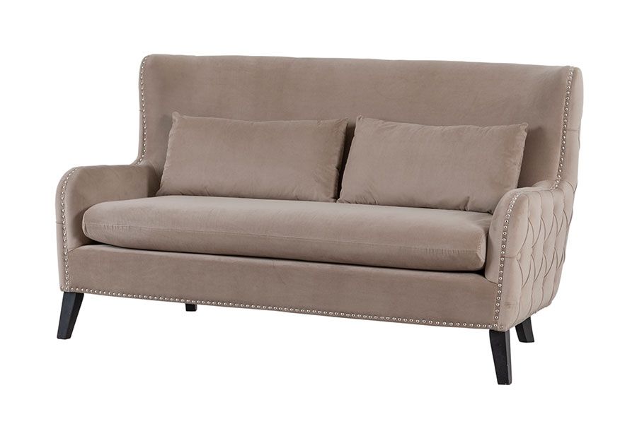 Margonia Two Seat Sofa - Taupe-view3