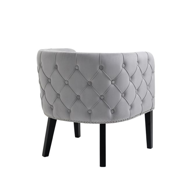 Margonia Tub Chair - Dove Grey - Image #0