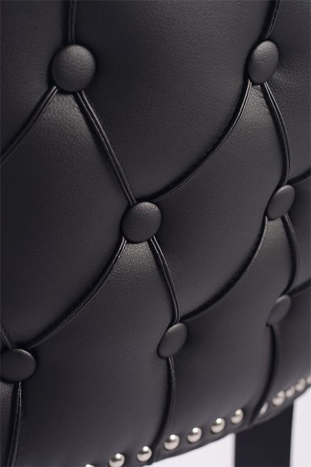 Margonia Bar stool Black PU Leather - Image #0