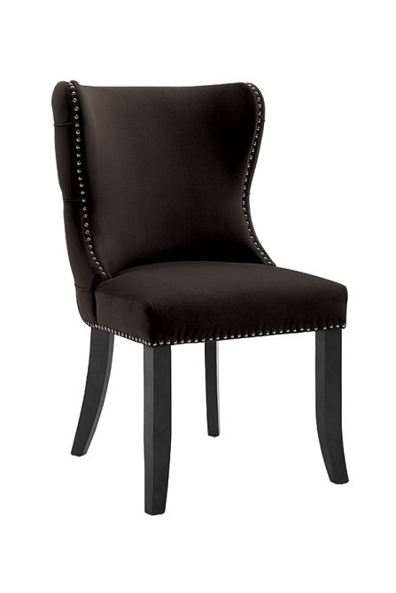 Chaise de salle à manger Margonia, noire - Image #0