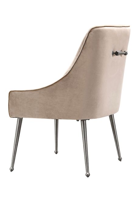 Mason Eetkamerstoel Taupe Geborsteld Poten– furniture