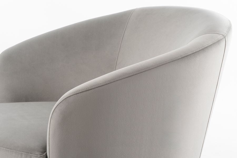 Melville Draaifauteuil Duif Grijs-view6