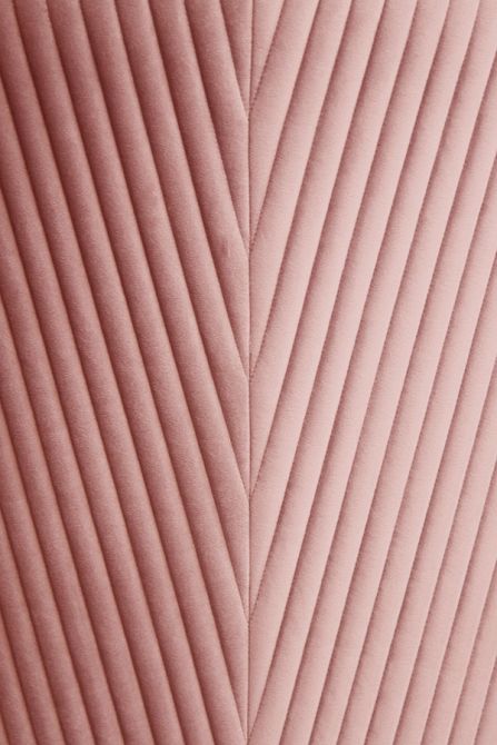 Melville Swivel Chair Blush Pink- Silver Base - Image #0