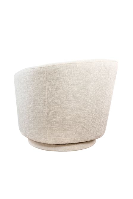 Melville Sedia girevole - Avorio-view3