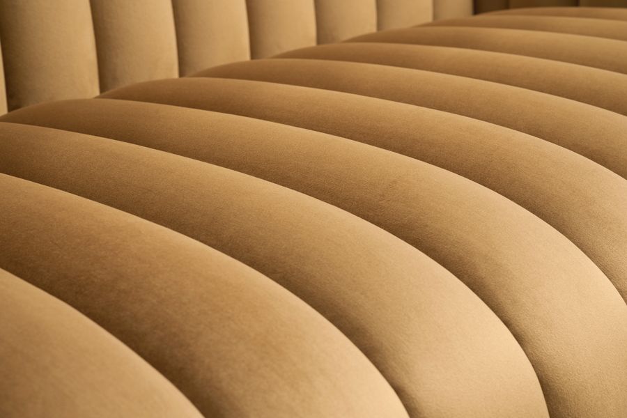 Metz Two Seat Sofa - Camel-view7