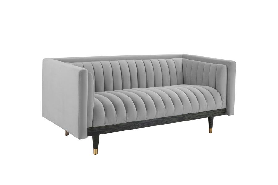 Metz 2-zitsbank Duif Grijs-view3