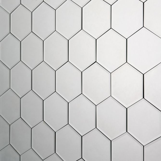 Wandtegels van Spiegelglas Hexagonaal Pak-view3