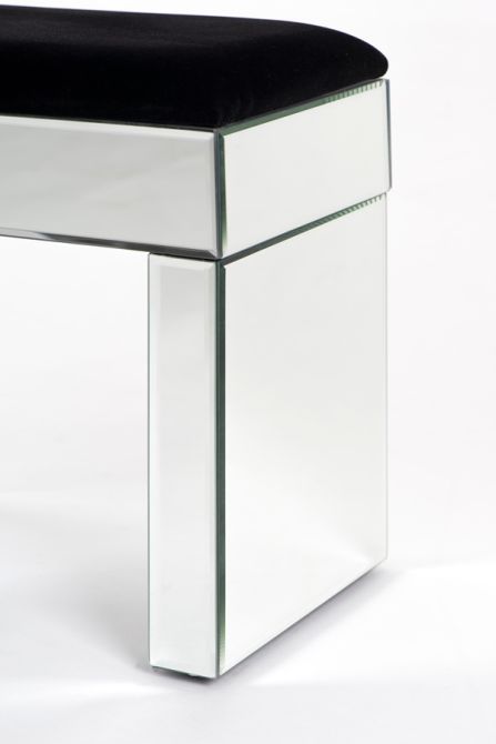 Tabouret en verre miroir-view4
