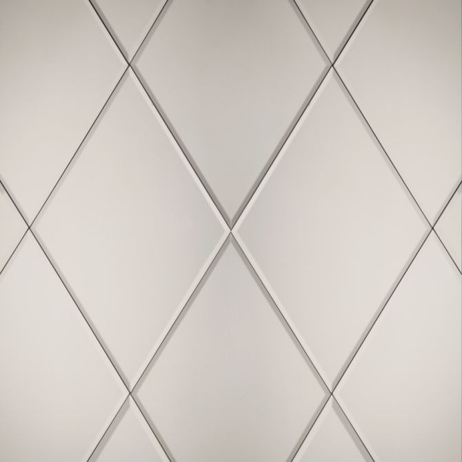 Azulejos de pared de Espejo en forma de diamante - paquete  - Imagen #0