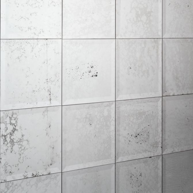 Fyrkantiga Väggplattor i Spegelglas i Vintageeffekt - Paket-view4