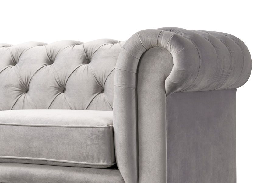 Monty - Sofá de dos plazas - Gris paloma-view3