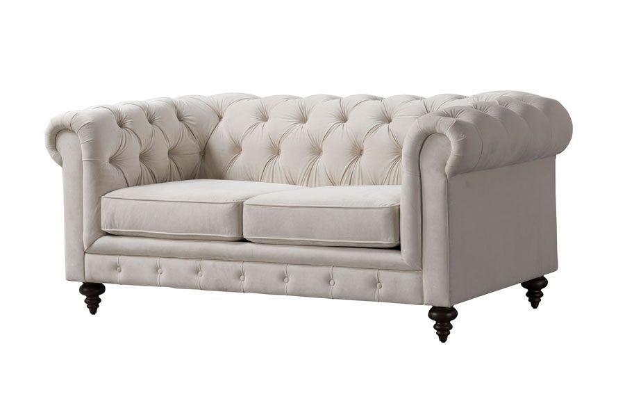 Monty 2-Sitzer Sofa - Kreideweiß-view5