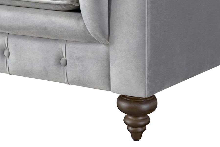 Monty Three Seat Sofa - Dove Grey - Image #0