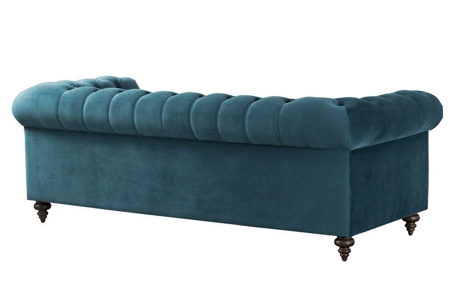 Monty 3-Sitzer Sofa - Pfauenblau-view3