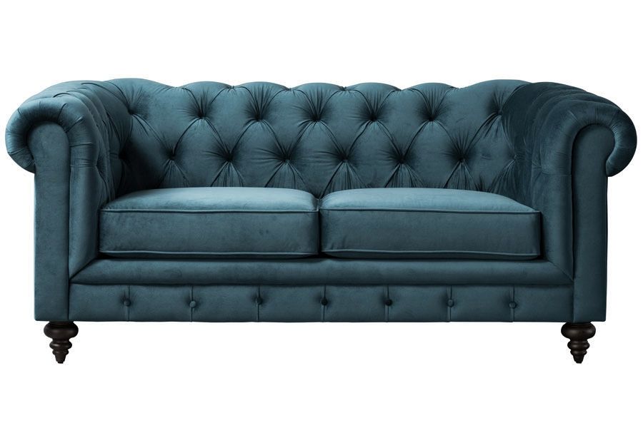 Monty 2-Sitzer Sofa - Pfauenblau - Bild #0