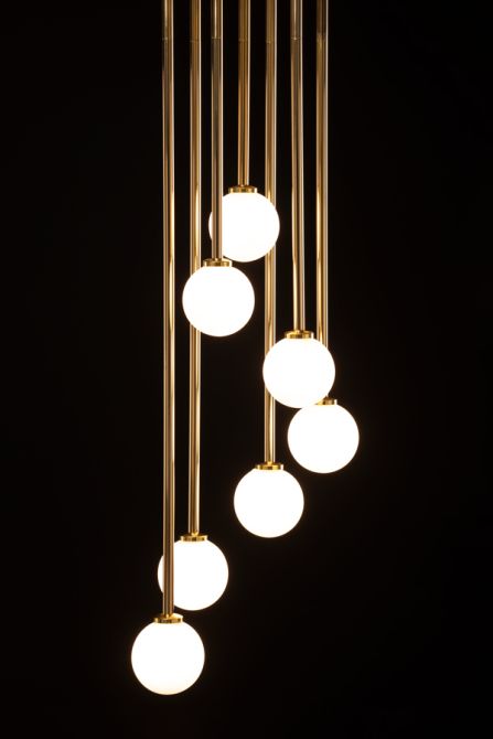 Morantz Hanglamp met 7 Lampen - Beeld #0