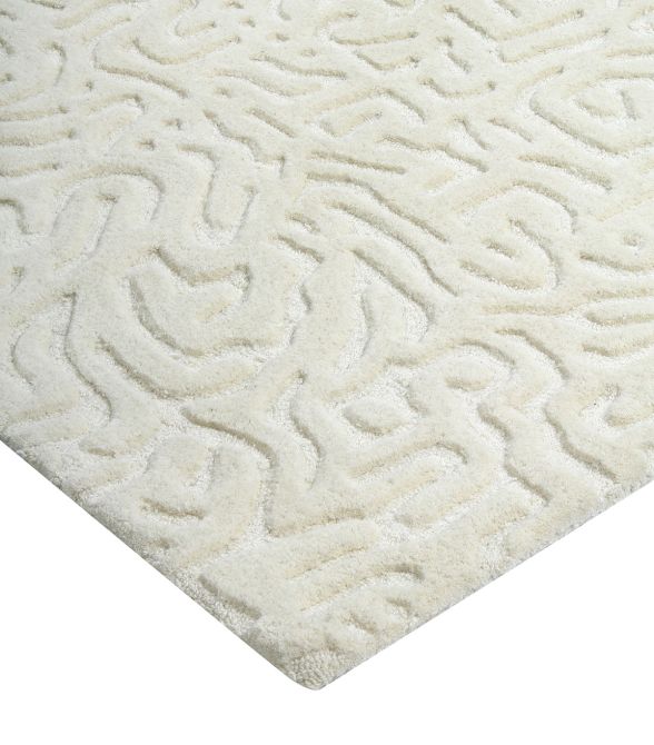 Moray Teppich - Kreideweiß-view3