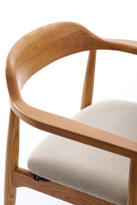 Sia 6-8 Seat Chestnut Dining Table and 6 Morton Chairs-view4