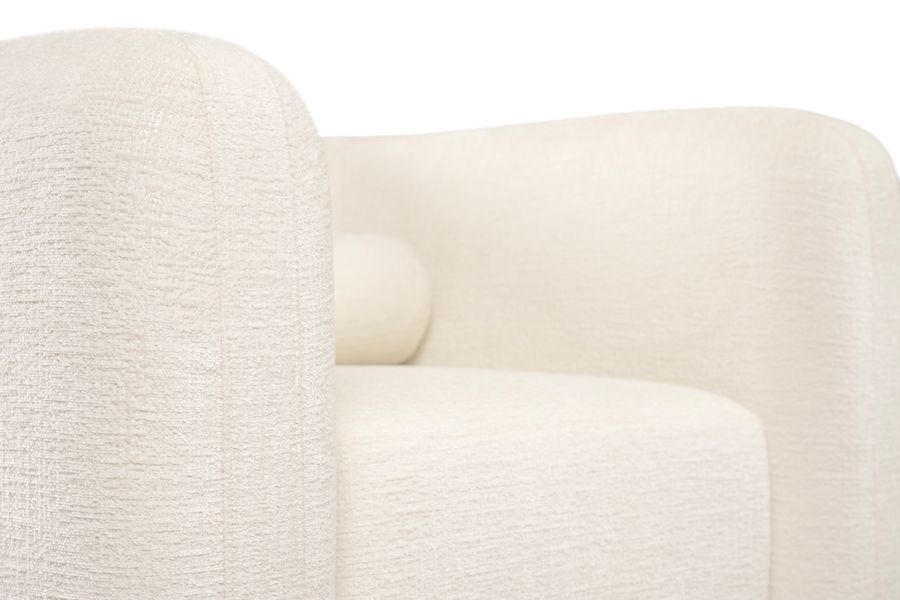 Munich Poltrona - Ciniglia Avorio-view5