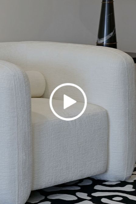 Munich Poltrona - Ciniglia Avorio-view6