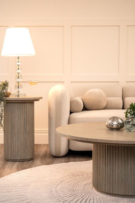 Ophelia Soffbord - Tvättad Grå Ek-view5