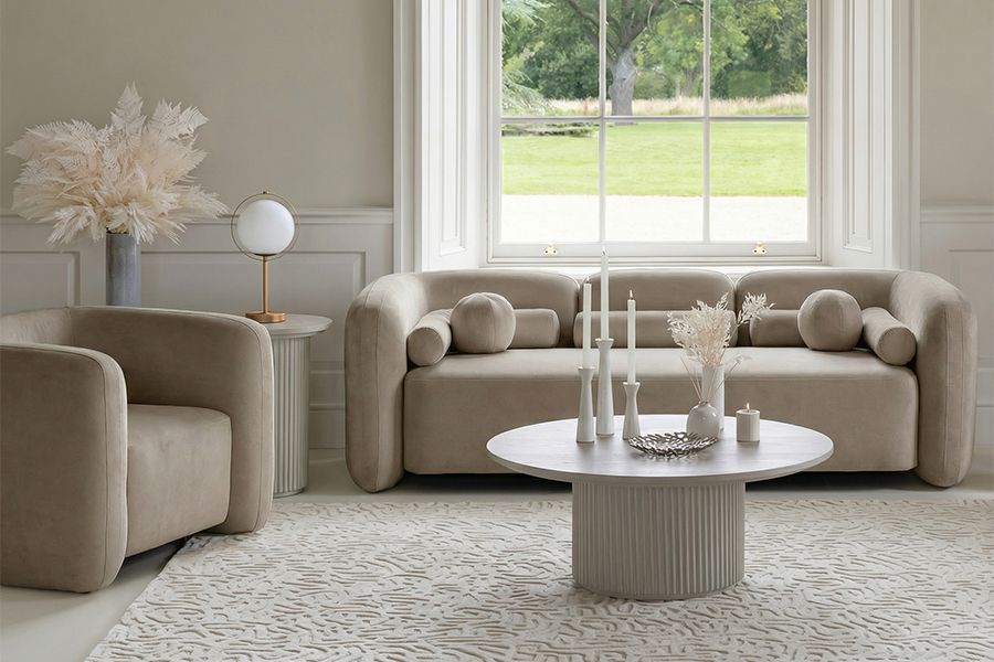 Munich 3-Sitzer Sofa – Taupe-view7