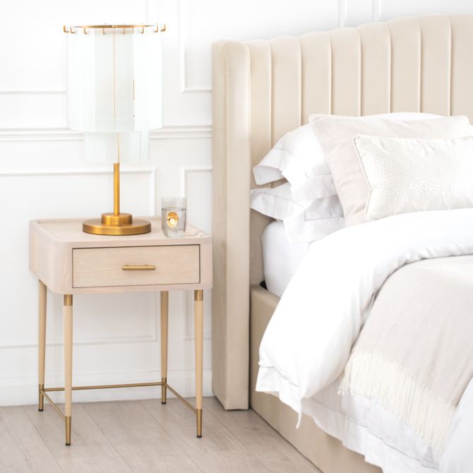 (ID:36847) Murphy Bedside - MR-5 - Grey Wash-view3