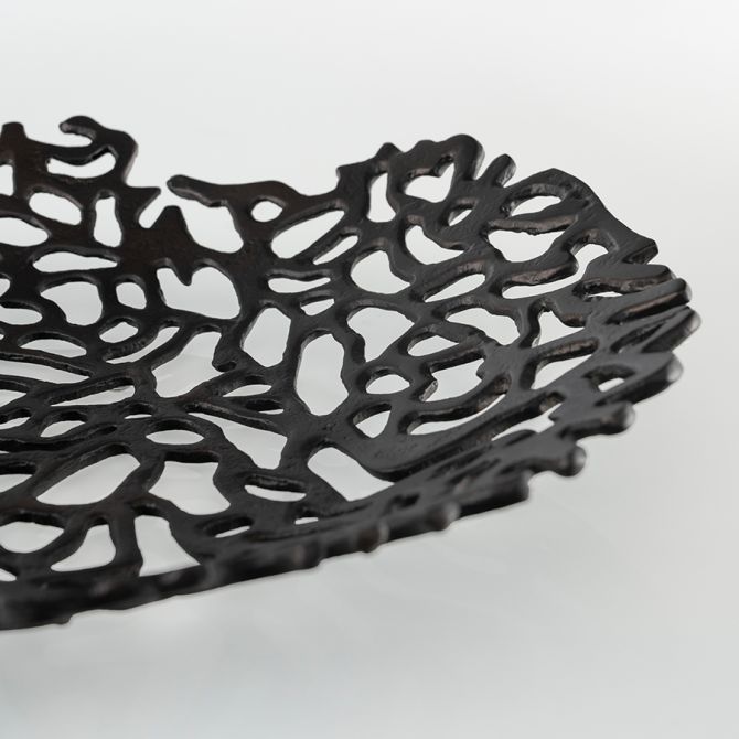 Nassau Coral Fruttiera/Centrotavola - Bronzo -view3