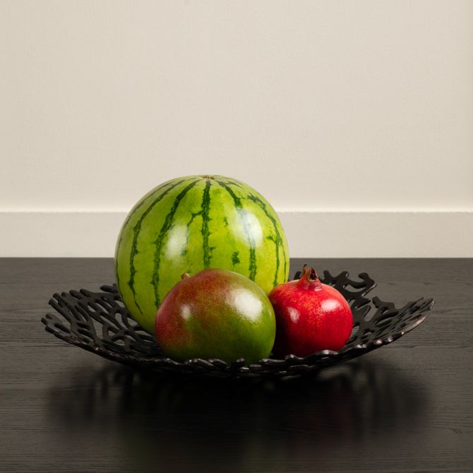 Nassau Coral Fruttiera/Centrotavola - Bronzo -view2